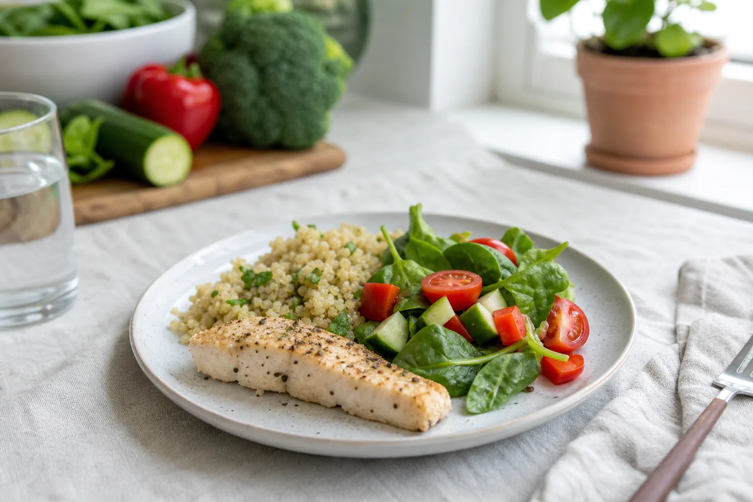 Redaktionell bild för Middagar under 400 kcal som faktiskt mättar