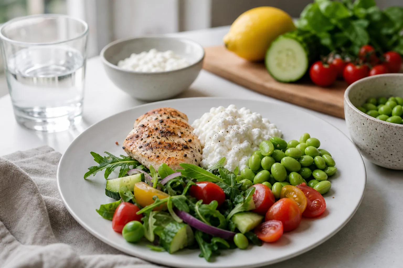 Redaktionell bild för Protein vid bantning – vilka livsmedel som faktiskt håller hungern borta